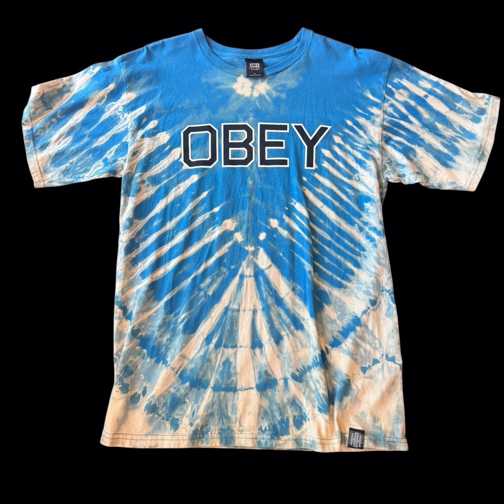Haus of Hendo Hand Dyed Sky Blue Tie-Dye Tee